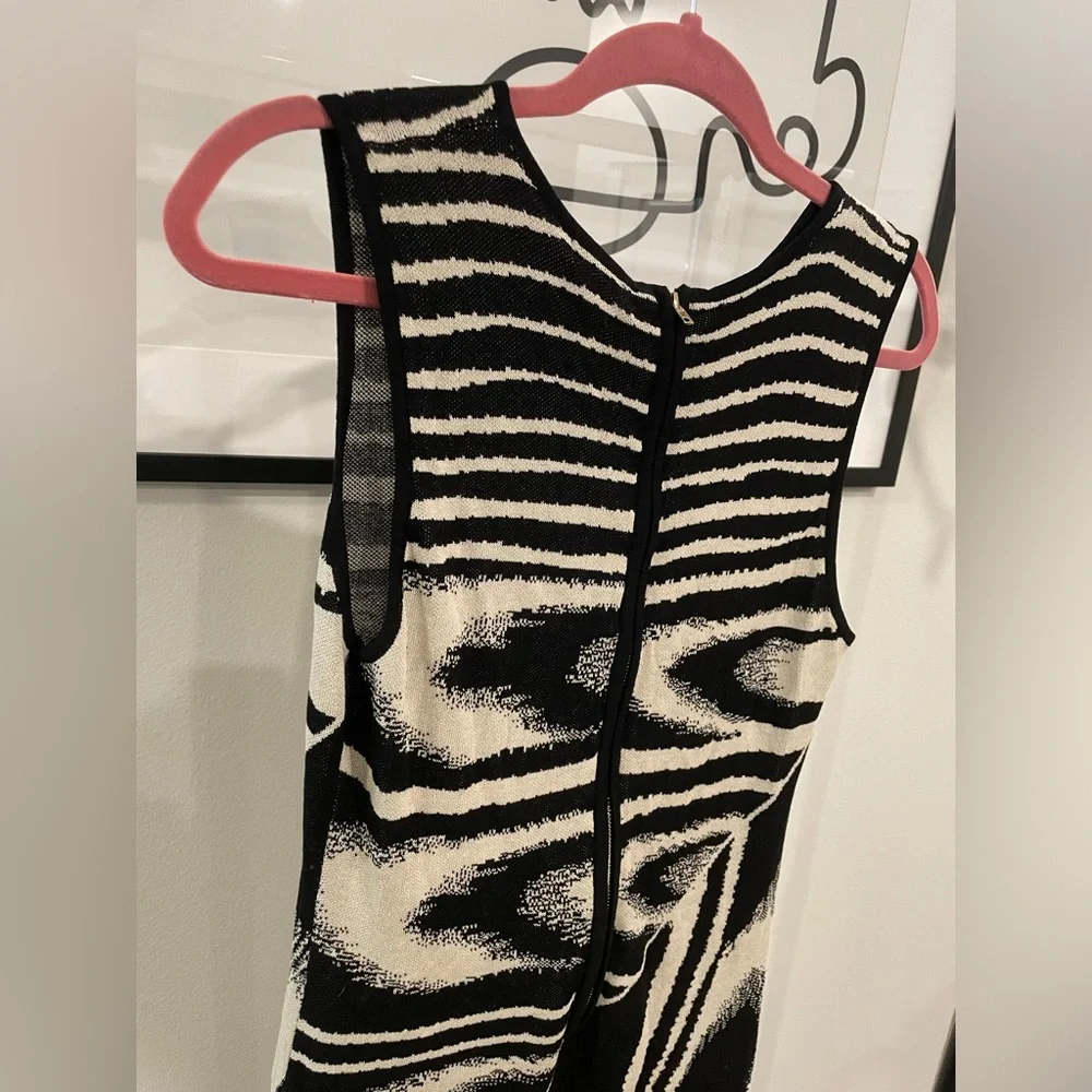 Fashion Nova Black and Cream Maxi Dress - Picture 9 of 9
